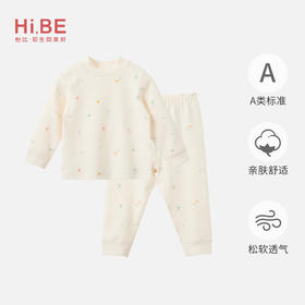 怡比梦想的足迹长袖圆领套装HY25AUN039黄白色调80#-130#