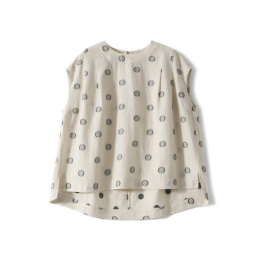 裁缝学苑AQ530连肩无袖小衫纸样亚麻套头衫女装上衣打版裁剪样板 商品图4