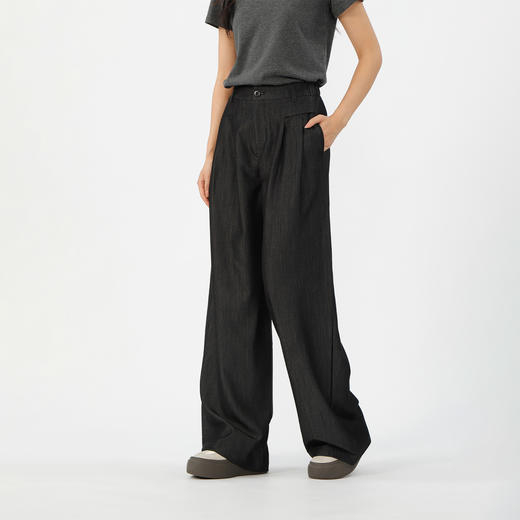 新款女长裤布制裤纪念日百货门店同款164043381 商品图1