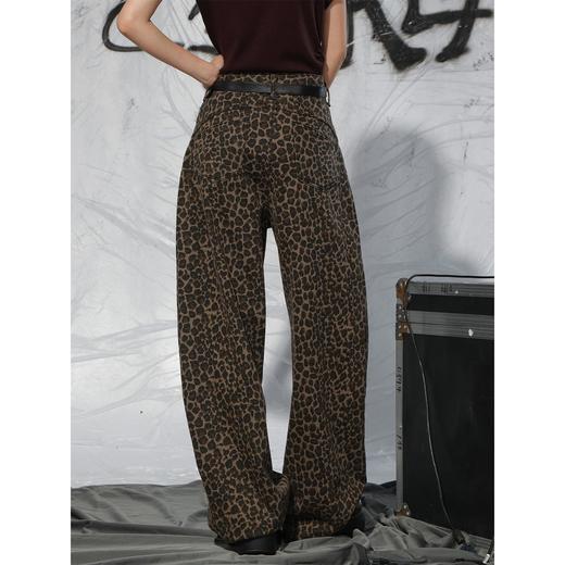 荒诞豹纹弯刀裤纪念日百货门店同款164444265 商品图2