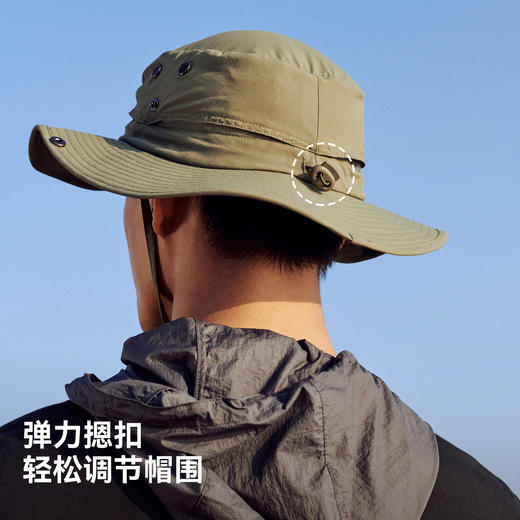 伯希和户外渔夫帽男款2025新款登山快干遮阳防晒爬山徒步太阳帽子 商品图4