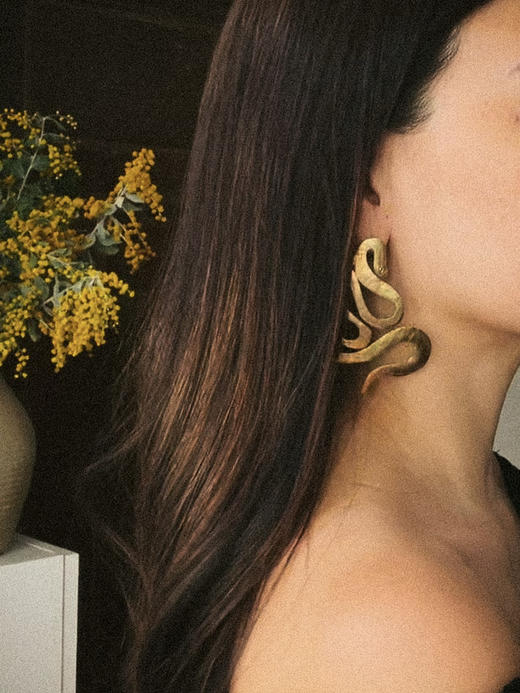 OKRA | Evolve snake earrings 进化之蛇 [耳环] 商品图0