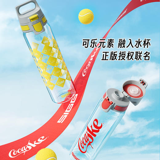 热卖中！！【瑞士百年品牌 可口可乐联名限量款】SIGG律动系列一键开合保温杯&精彩系列一键开合运动杯 商品图10