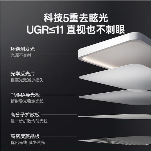 【Hello Tree 护眼大/小路灯】AI恒定照度，自动调光！多重防眩晕结构，光线均匀，柔光不刺眼！肤感触屏控制，操作简单便捷可视化！ 商品图5