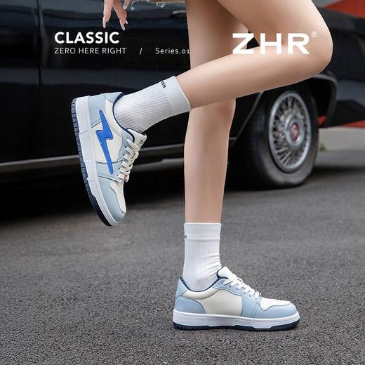 ZHR则则情侣透气板鞋小白鞋爆款网红轻便舒适校园风休闲鞋运动鞋 商品图7