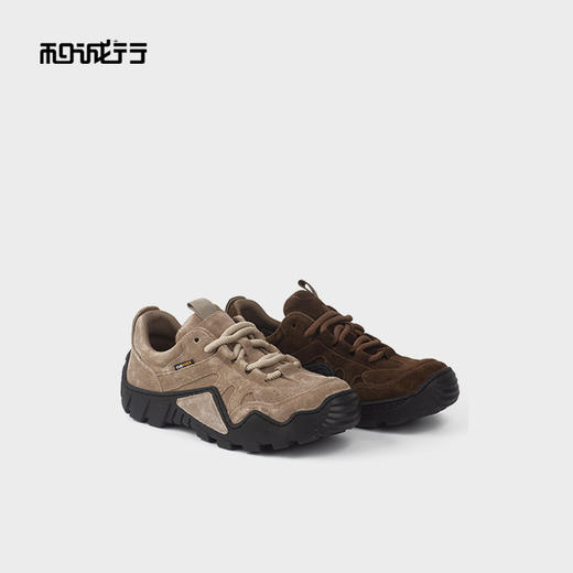 和诚行2025秋季新款复古透气舒适男式休闲鞋0551247 商品图2