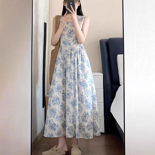 裁缝学苑AS557圆领无袖背心连衣裙纸样女装新款裙子样板打板图纸 商品图3