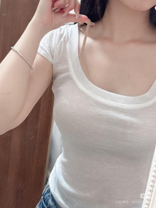 特！自留！今天的必入款！无痕无尺码粉底液隐形聚拢文胸软支撑运动美背内衣～ 商品图2