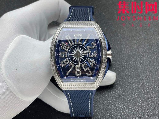 【钻圈款】ABF法兰克穆勒 法穆兰 新款Vanguard Yachting系列 V45游艇满天星系列 男士腕表 商品图0