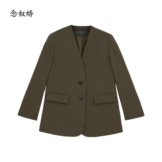 【商场同款】CNX5865 “老钱西装” V领西装，拥有大女主的洒脱和利落 商品图12