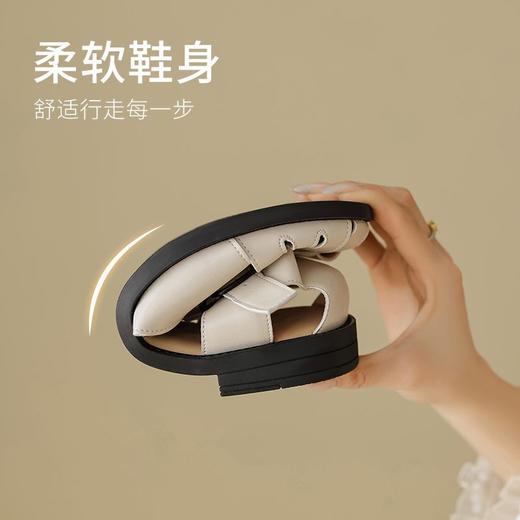 ZHR则则罗马凉鞋女2025新款春夏透气猪笼编织凉鞋包头镂空沙滩鞋 商品图4