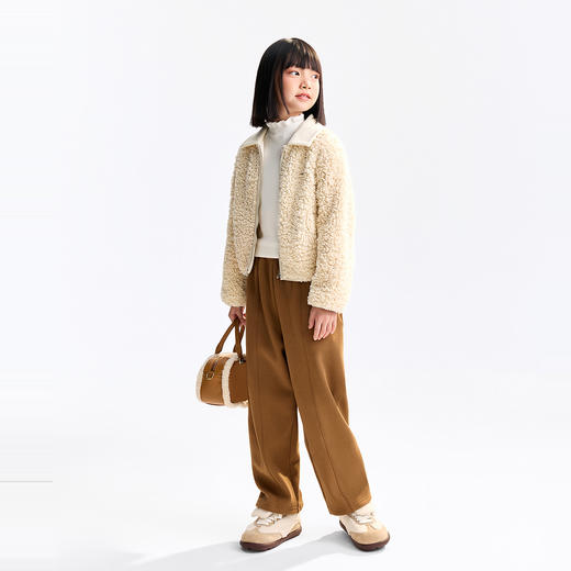 女童针织外套冬季新款安奈儿童装EG535517 商品图5