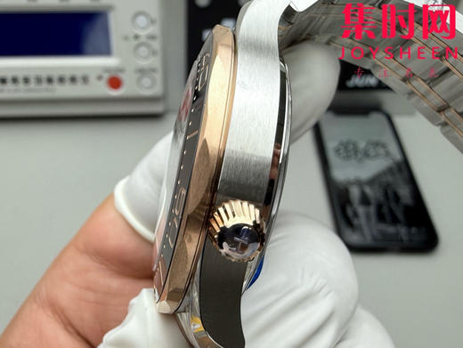 欧米茄VS海马300米系列V4版 8800一体机 VS海马v4版 原装开模 间玫金海马 男士腕表 商品图6