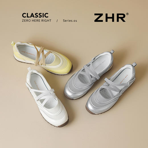 ZHR则则平底玛丽珍鞋2025夏季新品时尚百搭超好穿休闲单鞋AB123 商品图4