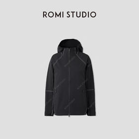 ROMI STUDIO“伴野山行”反光压条纹城市户外运动冲锋衣RWCAW86003