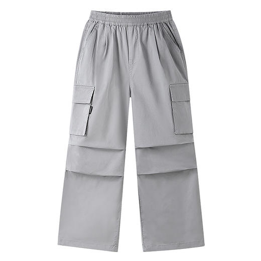 【潮酷工装裤】男女童全腰梭织单裤秋季新款安奈儿童装小程序专享EM536542 商品图10