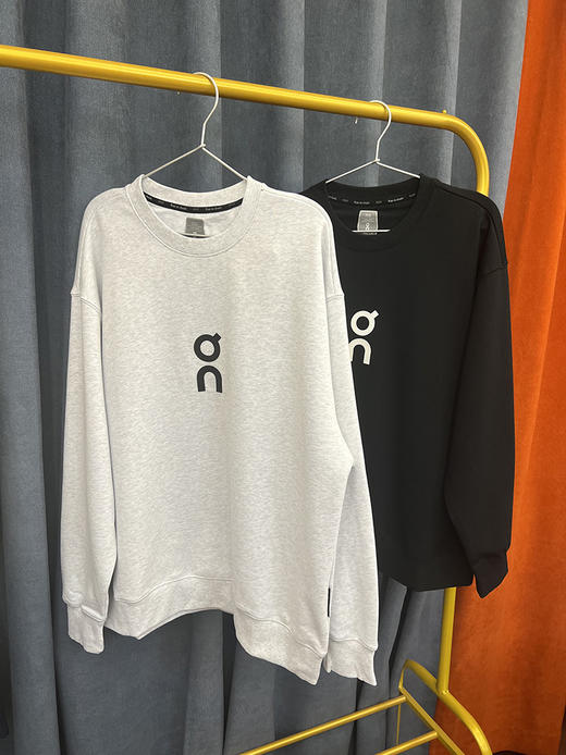 秒！清！昂pのOn！26S双纱385g克重！代g1000+！宽松毛圈情侣卫衣 商品图8