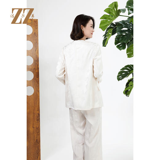 佐尔美中国风假两件气质时尚提花上衣外套女M43SY09 商品图4