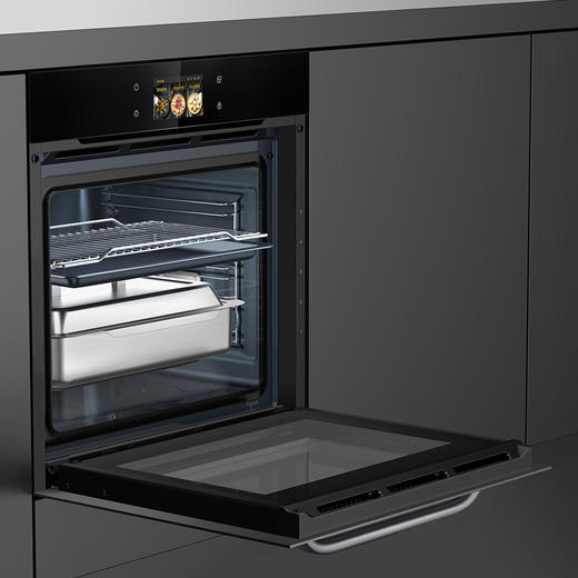 格力 蒸烤双能机 同步蒸烤 同时出炉 GOQD-5701Sa 黑色 商品图2