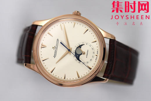 积家ZF月相大师V2版 玫金壳 男士腕表 超薄一体机 商品图8