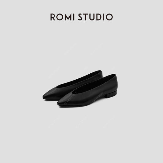 ROMI STUDIO"优雅随性"牛皮材质柔软透气自理平底鞋RWCRP33447 商品图0