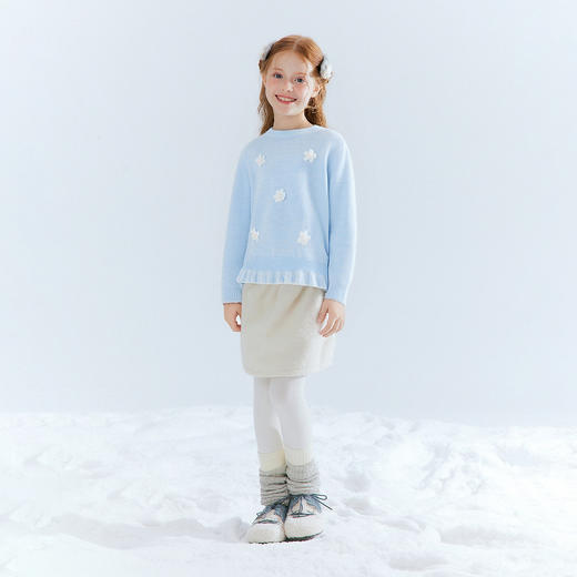 笛莎Deesha 童装女童毛衣2025冬新款女童甜美毛衣 商品图2