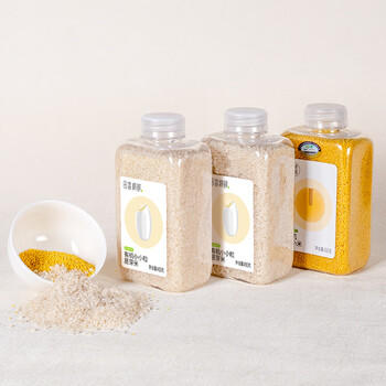 田喜粮鲜有机胚芽米+黄小米 当季新米 小米粥月子米 粥米杂粮米2.7斤 /粮油调味 /米 /胚芽米 商品图1