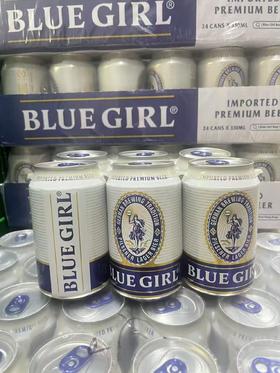 蓝妹330ml 罐（港)（1*24）4891233392309