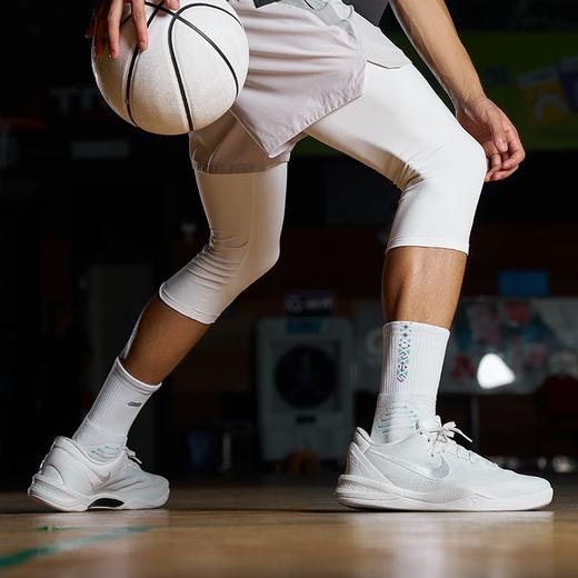 有志者UZIS实战训练防滑美式篮球袜男士长筒高帮跑步运动袜子符文 商品图7