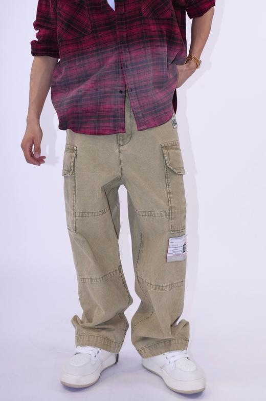 男款刺绣工装长裤019 商品图3