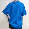 ZC圆领大字母图案短袖T恤500701（蓝）秋季 153030260321 商品缩略图1