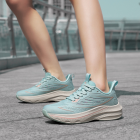 【四色可选】WFK幻影熊趣跑者缓震中底休闲运动跑鞋  男女款