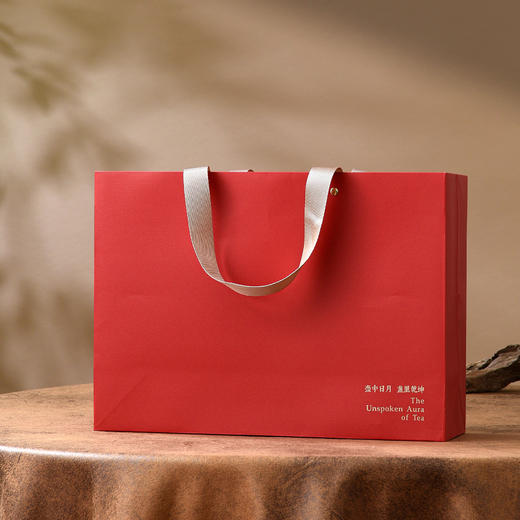 茶韵皮盒【两铁罐+杯 红色】60元一套/一箱12套 商品图3