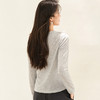 「自」全新升级【铂金会员174/天猫229/差价55】(01947)洛诗琳新款气质钉珠上衣2025秋季气质圆领显瘦打底衫上衣女 商品缩略图4