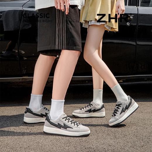 ZHR则则情侣厚底板鞋春季新款网红爆款潮流百搭高颜值舒适休闲鞋 商品图8