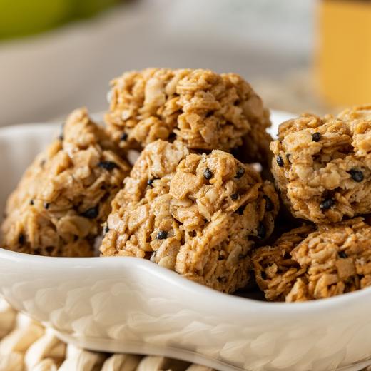 清心堂五黑燕麦酥|非遗凉茶配方+五黑食材+澳洲燕麦，咔嚓酥脆，膳食纤维满满 商品图1