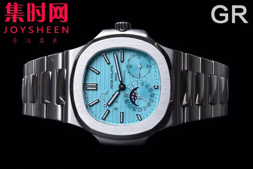 新品真正的王炸 百达翡丽GR鹦鹉螺5712系列 总裁5712蒂芙尼蓝 商品图4