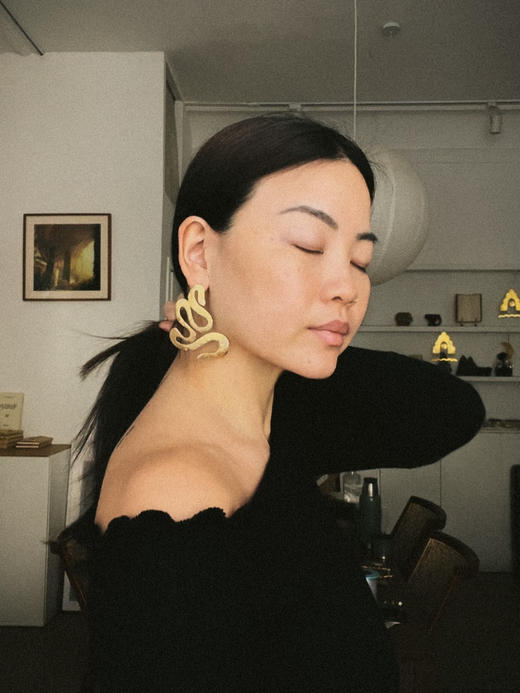 OKRA | Evolve snake earrings 进化之蛇 [耳环] 商品图2