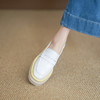 【预售5天】厚底简约休闲单鞋春秋新款英伦百搭通勤松糕底坡跟乐福鞋ZMXY&ZM2407 商品缩略图3