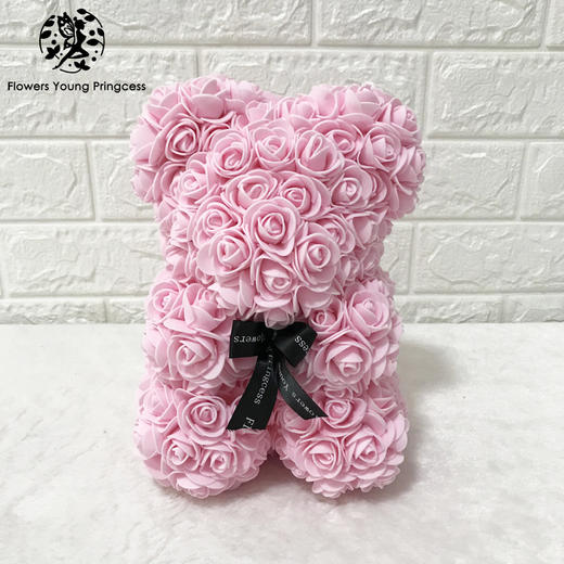 【情人节限定💝】25cm玫瑰熊节日礼物  pe玫瑰花熊  抱抱熊 浪漫玫瑰熊🐻，永不凋谢的爱❤️，送TA一份惊喜吧！ 商品图5