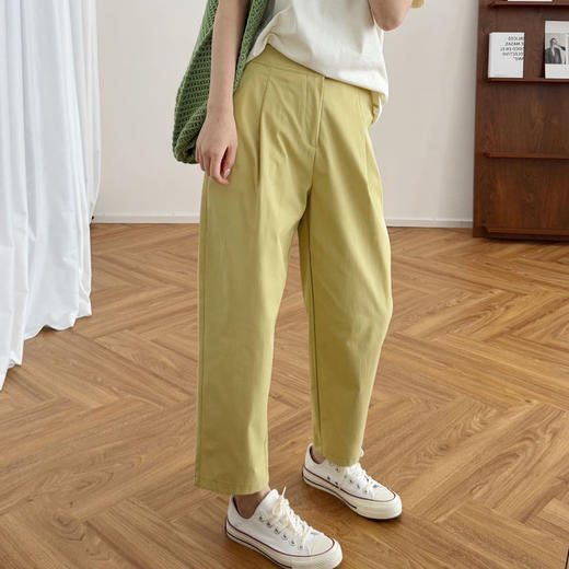 YIYE 伊页 凉感哈伦裤 梨形救星 垂顺抗皱 修饰腿型 5色可选 商品图3