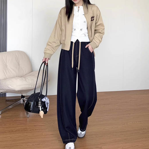 裁缝学苑AS561设计感牛仔弯刀裤纸样休闲香蕉阔腿裤子打版 商品图3