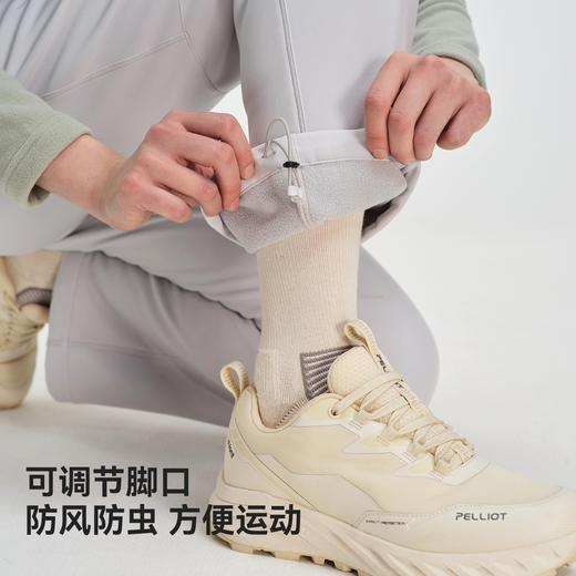 伯希和户外软壳裤女新款高弹透气运动裤耐磨徒步登山裤直筒休闲裤 商品图3