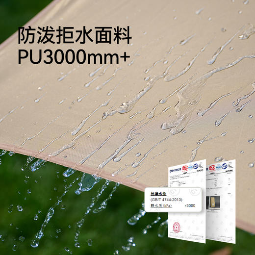 伯希和户外天幕帐篷超轻便携露营轻量化遮阳棚超大野营防晒装备 商品图3