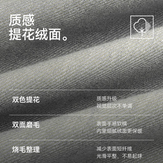 秋冬纯棉梭织里绒保暖商务立领夹克-OW10-03 商品图6