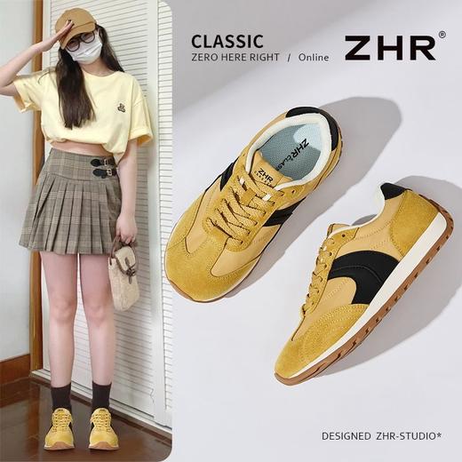 ZHR则则百搭休闲运动鞋2025年新款女鞋爆款阿甘鞋一脚蹬懒人板鞋 商品图1