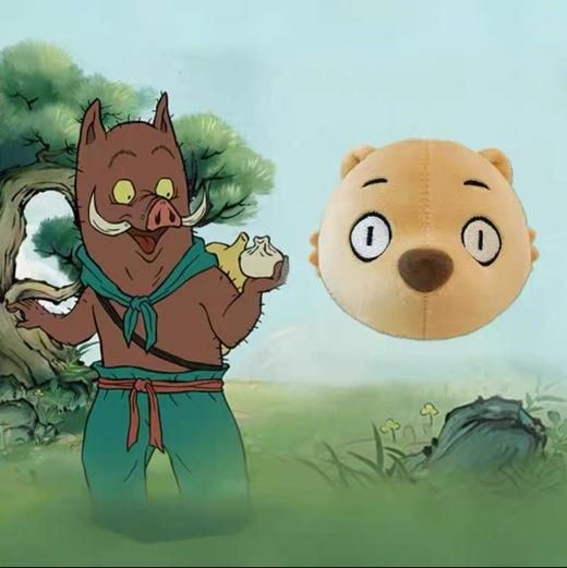 【春上新】8楼 乐高  浪浪山小妖怪毛绒玩偶挂件-黄鼠狼精款 吊牌价39元 商品图1