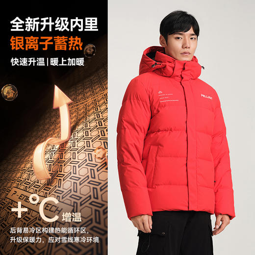 【极寒pro】伯希和户外650蓬鹅绒羽绒服男防风保暖运动轻量外套女 商品图2