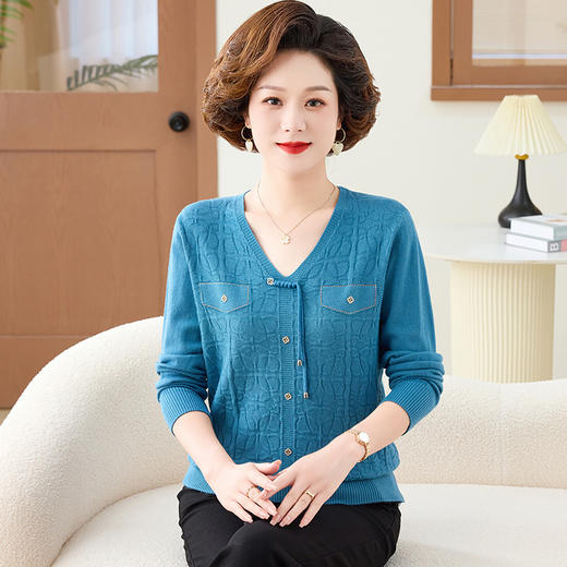 W377-3011-55-108妈妈装秋 商品图2