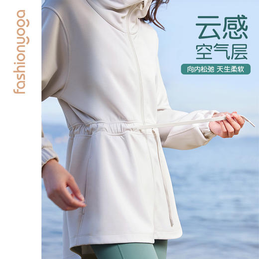 F14863休闲空气层中长外套 商品图5